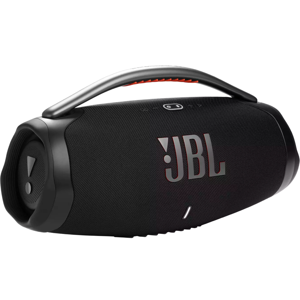 רמקול אלחוטי נייד JBL BoomBox 3 - צבע שחור שנה אחריות ע"י - יבואן הרשמי