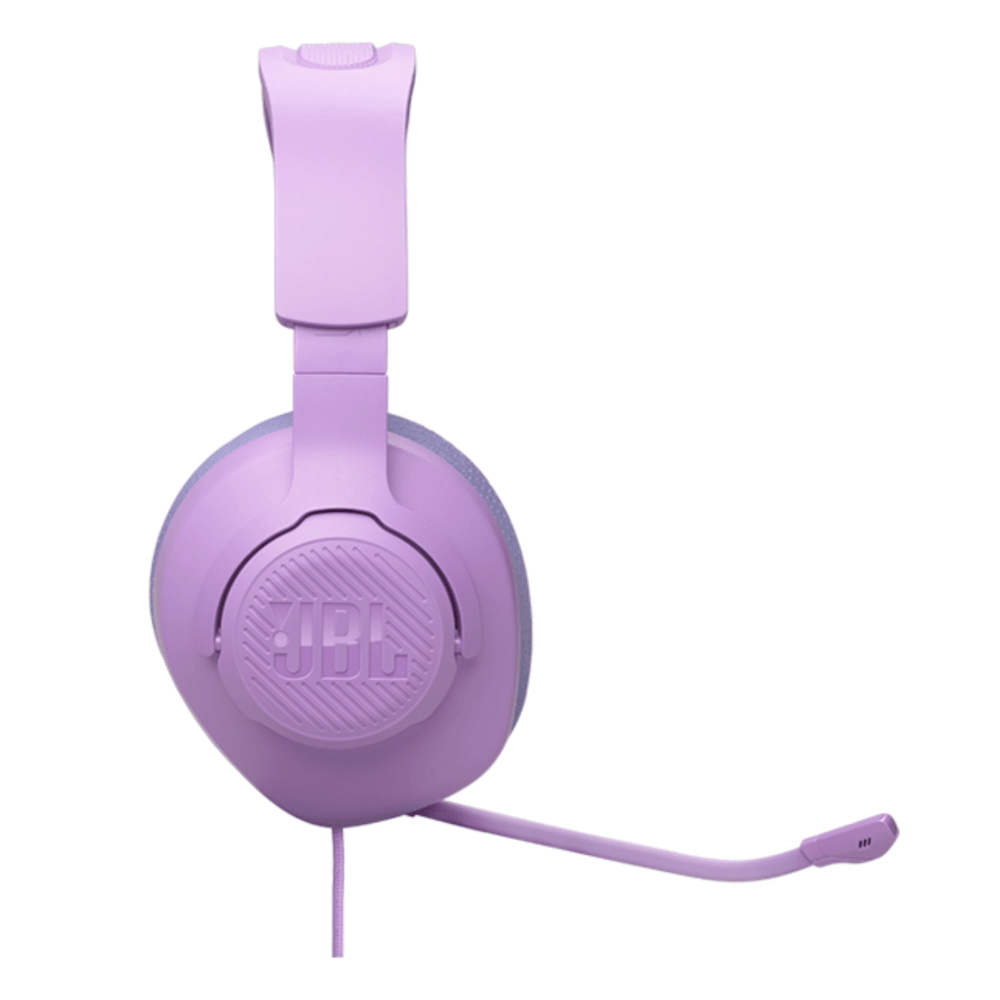 אוזניות גיימינג חוטיות JBL QUANTUM 100M2 - צבע סגול - K.B.V