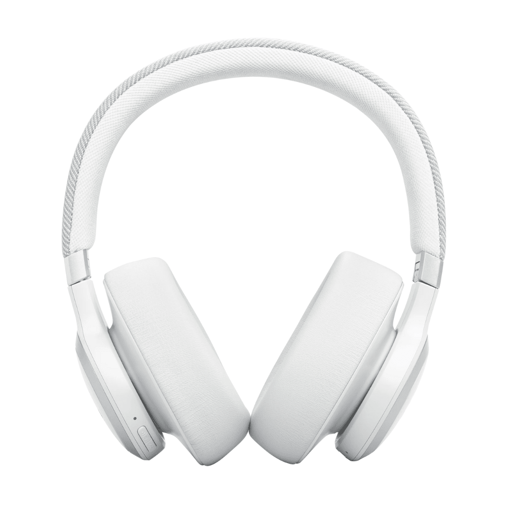 אוזניות קשת אלחוטיות JBL Live 770NC -צבע לבן - K.B.V