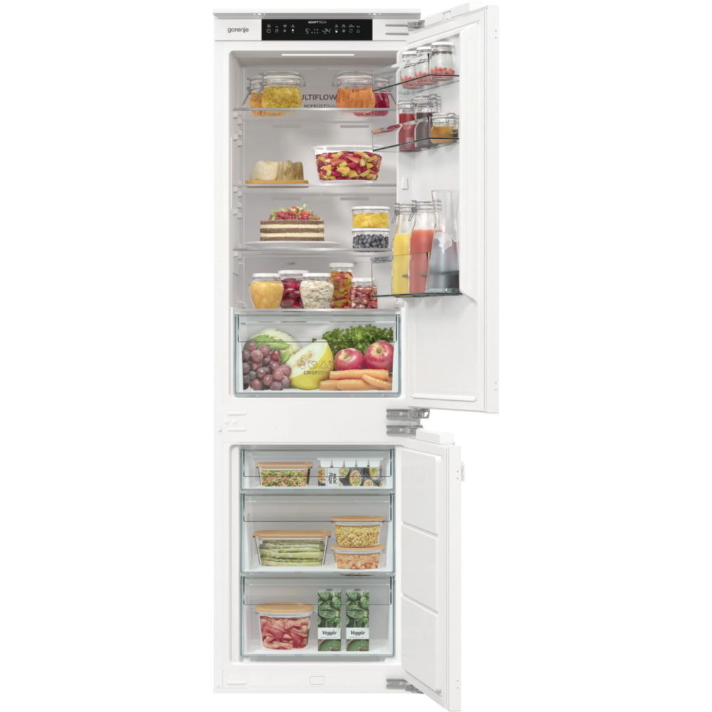 מקרר אינטגרלי מקפיא תחתון 252 ליטר Gorenje NRKI517E42 - יבואן רשמי