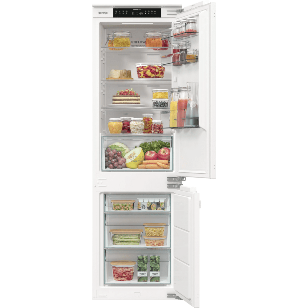מקרר אינטגרלי מקפיא תחתון 252 ליטר Gorenje NRKI517E42 - K.B.V
