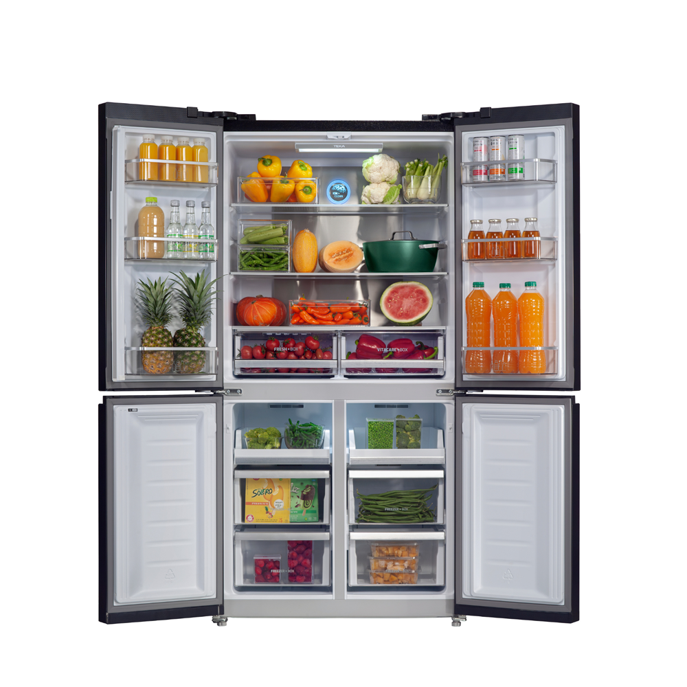 מקרר 4 דלתות Teka תקה RMF-75950 DSS שחור מט כולל מנגנון שבת לדורות - יבואן רשמי