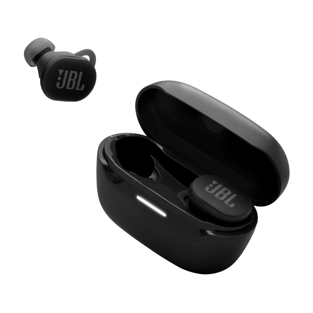 אוזניות ספורט אלחוטיות JBL Endurance Race 2 ANC TWS IP68 - צבע שחור - K.B.V