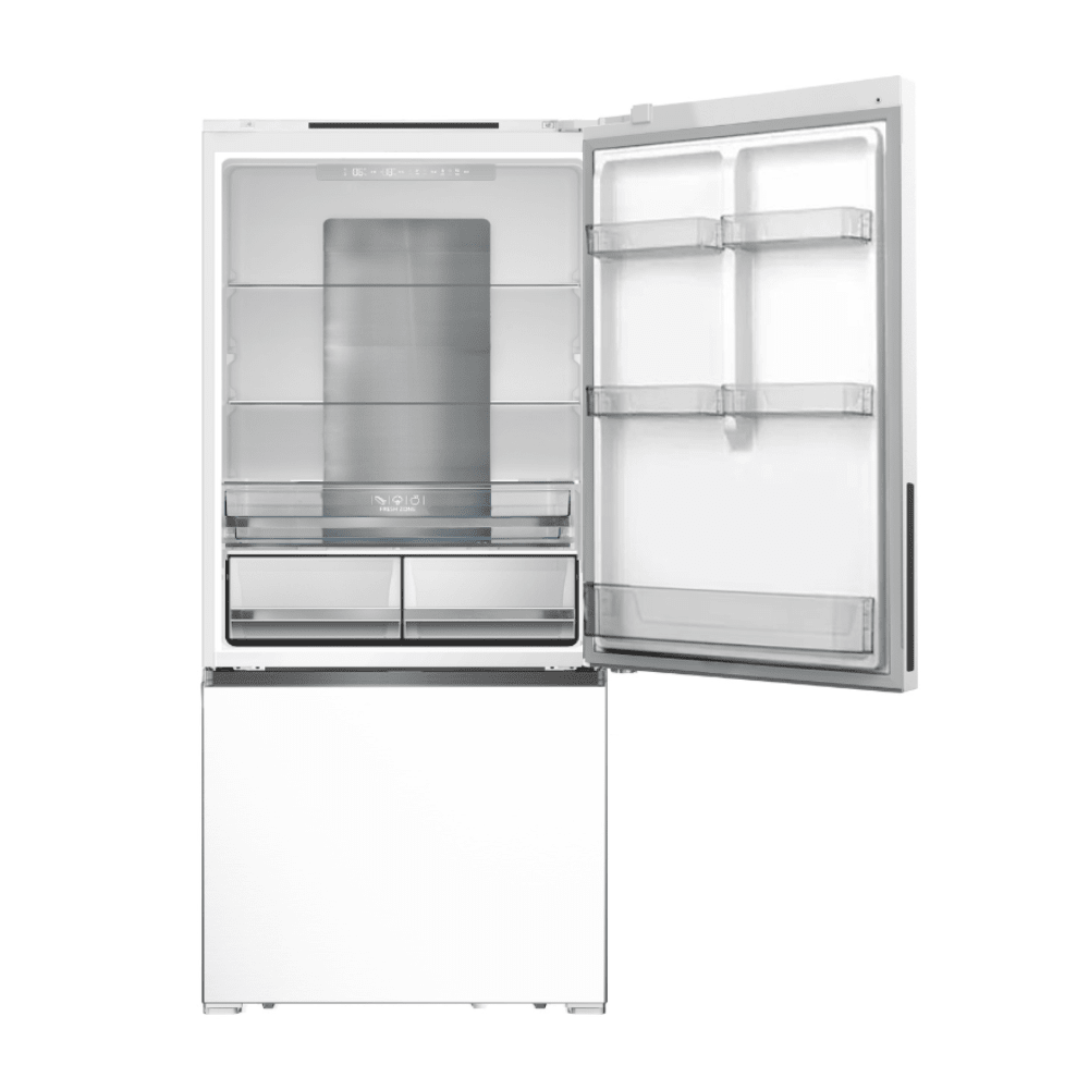 מקרר מקפיא תחתון 499 ליטר דגם FUJICOM FJ-NF516WBF פוג'יקום לבן - K.B.V