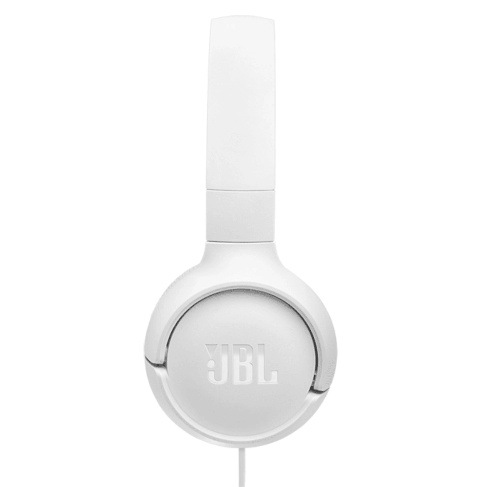 אוזניות קשת חוטיות JBL Tune 520C USB-C - צבע לבן - K.B.V