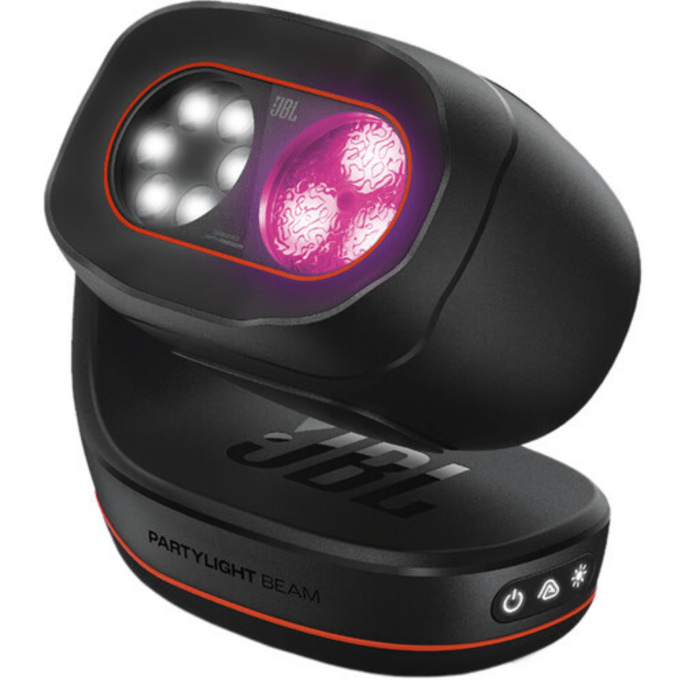 מקרן תאורה למסיבות JBL PartyLight - צבע שחור - K.B.V