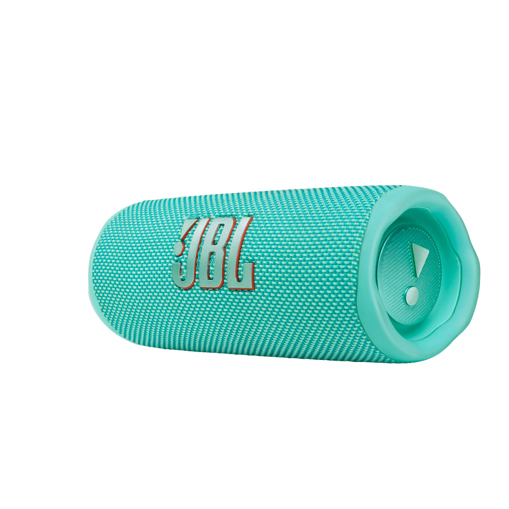 רמקול נייד אלחוטי JBL Flip 6 - צבע טורקיז - K.B.V