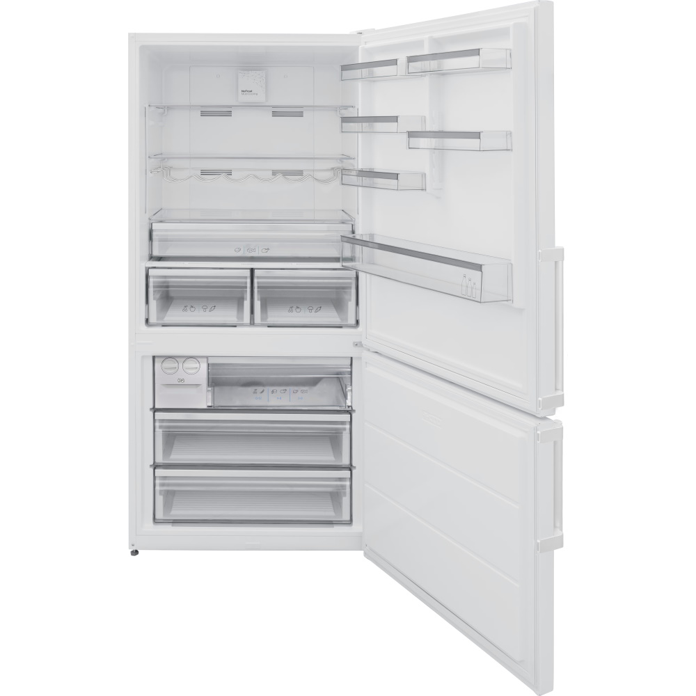 מקרר מקפיא תחתון - 588 ליטר General GE673W לבן - יבואן רשמי