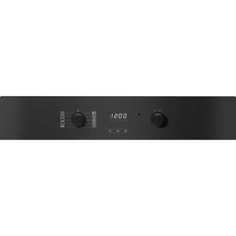 תנור בנוי 76 ליטר Miele H 2455 B - תוצרת גרמניה - גימור שחור עם ידית נירוסטה - יבואן רשמי