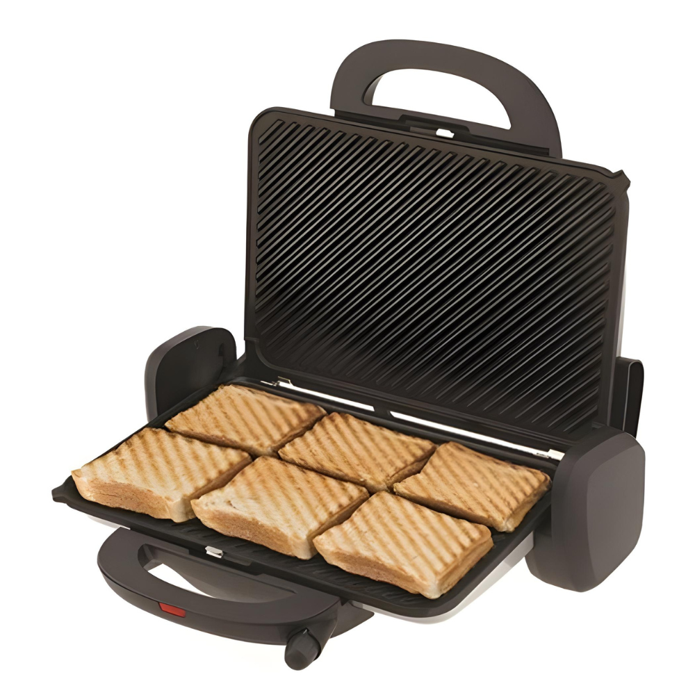 טוסטר לחיצה גריל ענק 4 פרוסות נירוסטה דגם Morphy Richards 44783 - יבואן רשמי