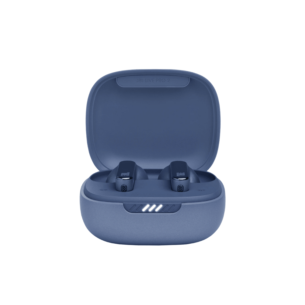 אוזניות אלחוטיות עם סינון רעשים אקטיבי JBL Live Pro 2 TWS - צבע כחול - K.B.V