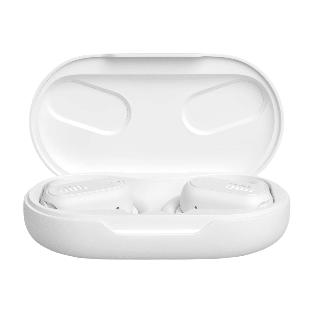 אוזניות אלחוטיות JBL SoundGear Sense TWS IP54 - צבע לבן - K.B.V