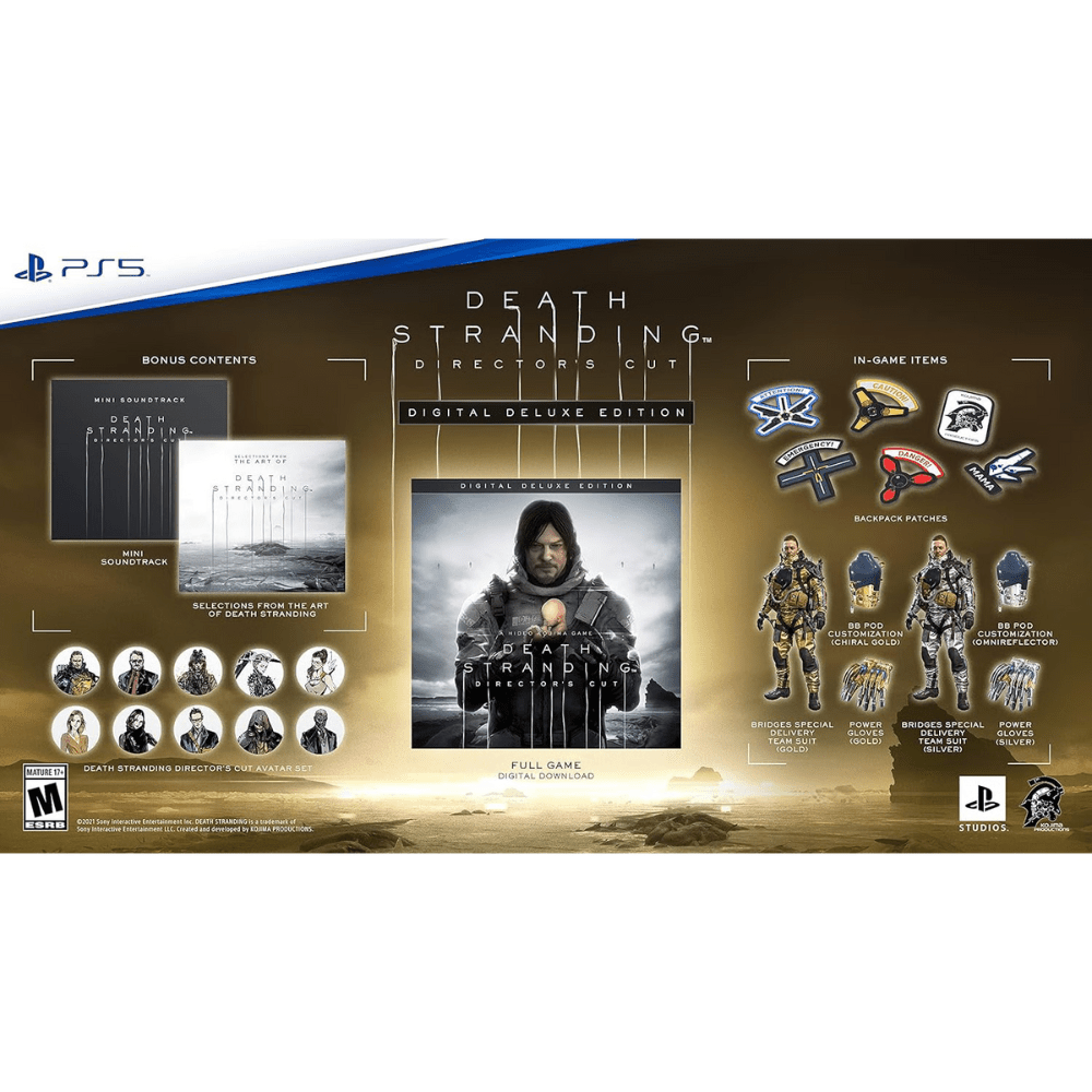 משחק Death Stranding Director's Cut - לקונסולה PS5 - K.B.V