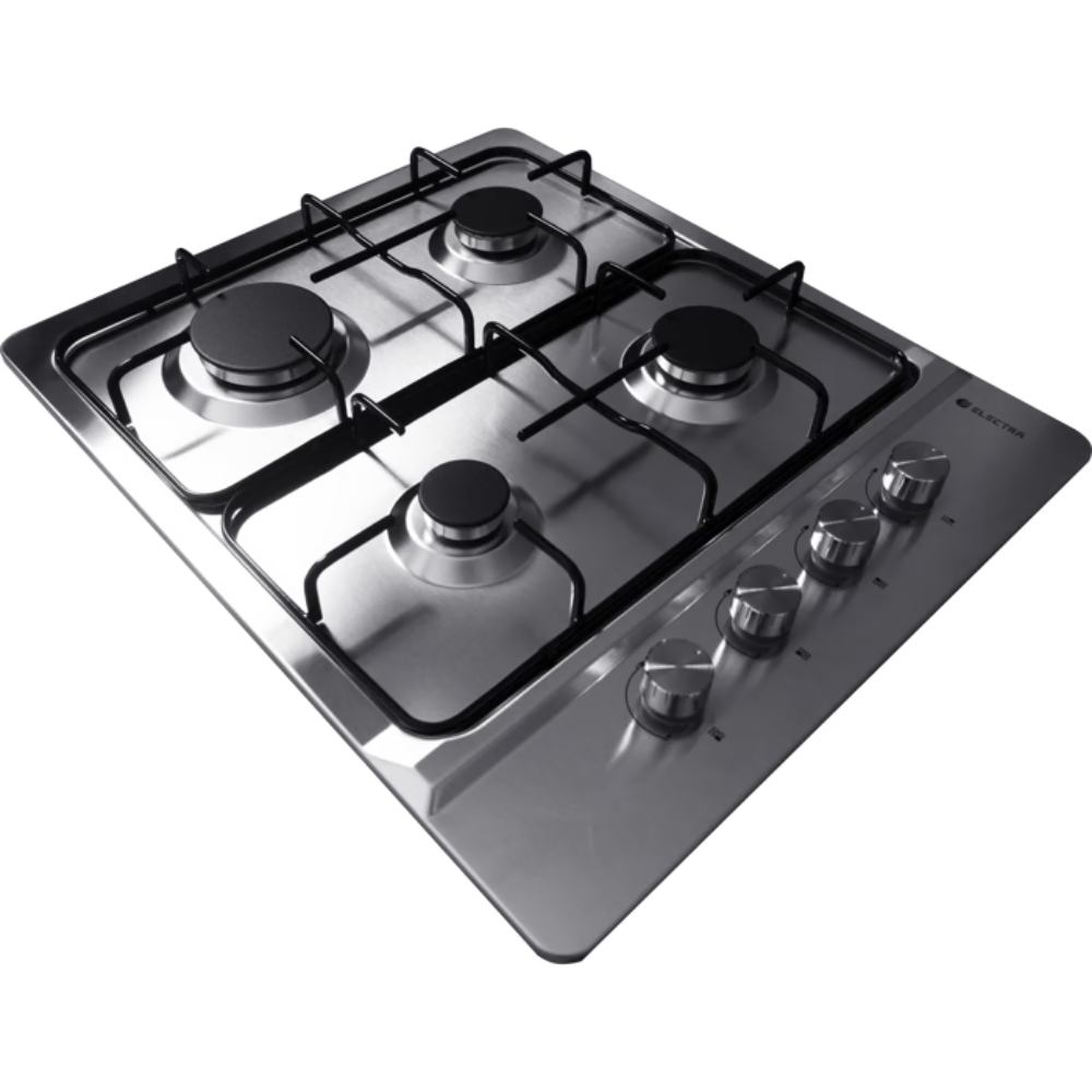 כיריים גז 4 להבות Electra EL4034N - גימור נירוסטה אחריות ע"י - יבואן הרשמי