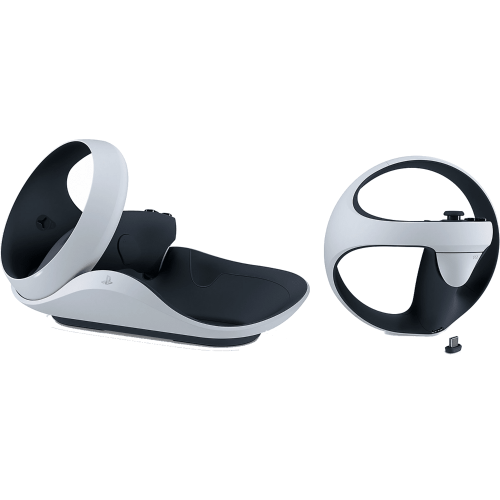 תחנת טעינה לבקר PlayStation VR2 Sense Controller Charging Station - צבע לבן - K.B.V