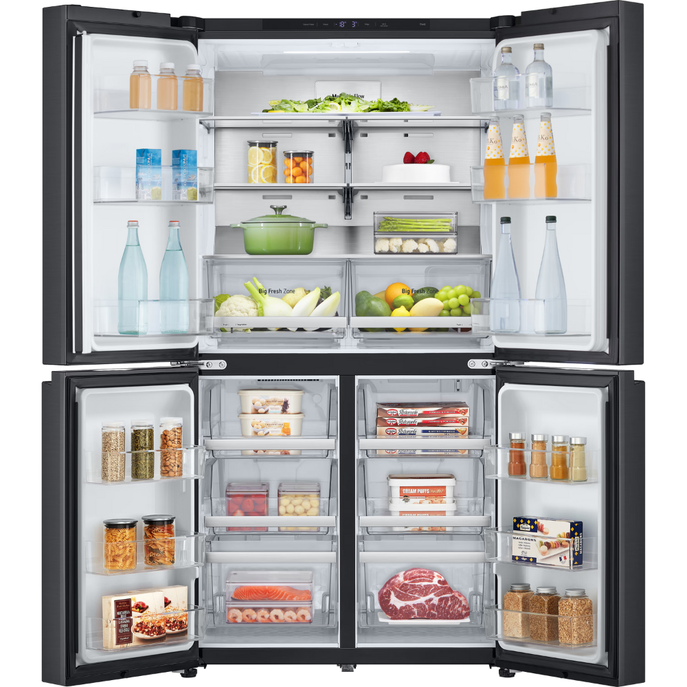 מקרר 4 דלתות 872 ליטר דגם LG GR-929B נירוסטה מושחרת - יבואן רשמי