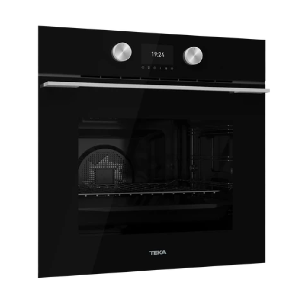 תנור אפיה בנוי פירוליטי Teka תקה HLB 8200P SHABAT זכוכית שחורה פיקוד שבת עם אישור הלכתי - יבואן רשמי