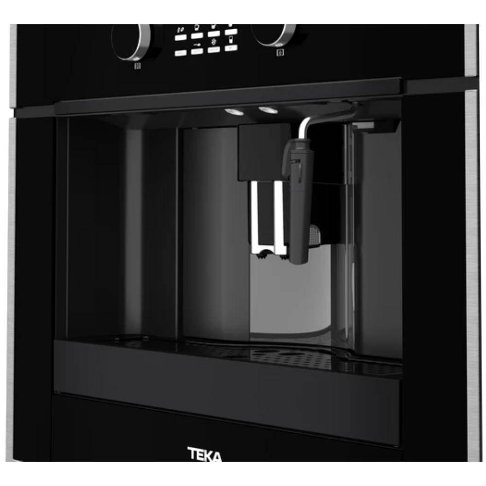 מכונת קפה מובנית עם תוכניות אוטומטיות 13 דרגות טחינה CLC 855 GM BK-SS TEKA - יבואן רשמי