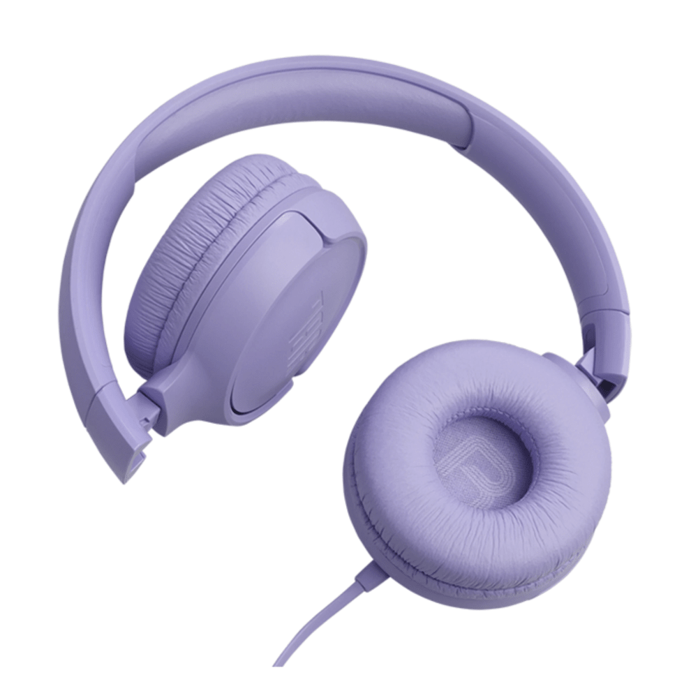 אוזניות קשת חוטיות JBL Tune 520C USB-C - צבע סגול - K.B.V