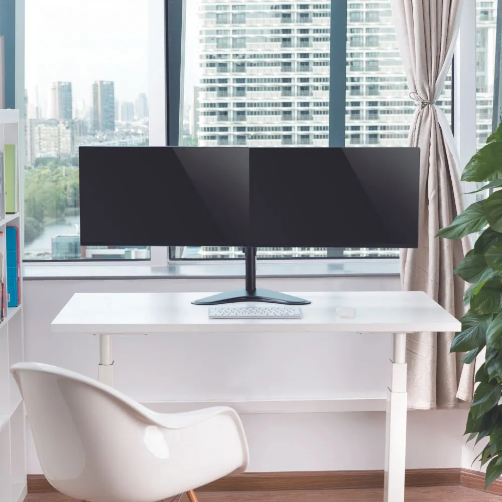 מעמד שולחני ללא מלחציים למסך מחשב עד 32″ Lumi Legend / Brateck LDT12-T024N - יבואן רשמי