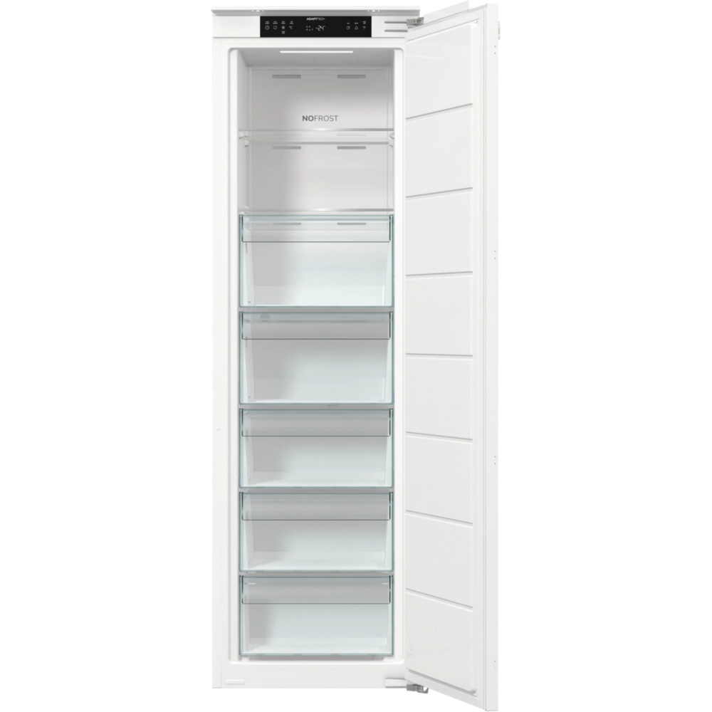 מקפיא אינטגרלי גמיש 54 ס"מ דלת אחת 235 ליטר Gorenje FNCI517E62WF NF - יבואן רשמי