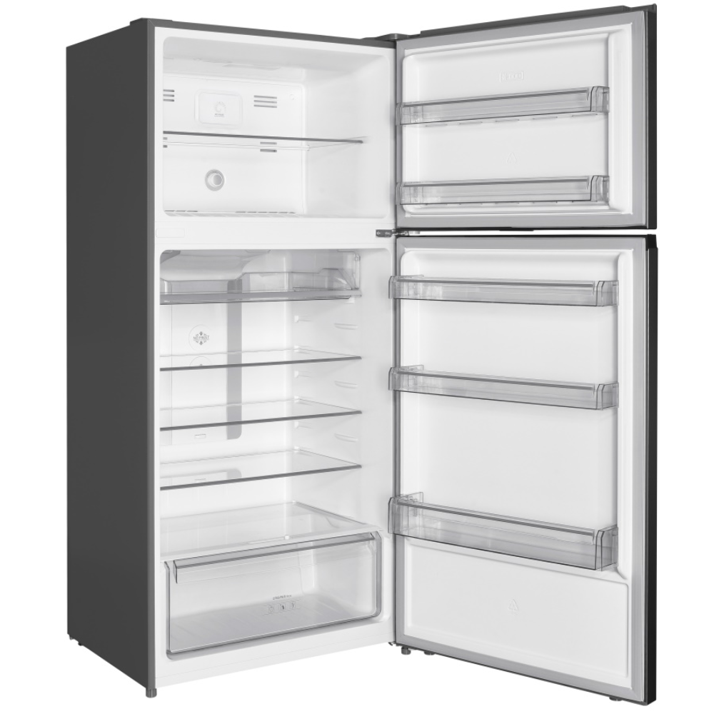 מקרר מקפיא עליון - 480 ליטר General GE64BIX נירוסטה מושחרת - יבואן רשמי