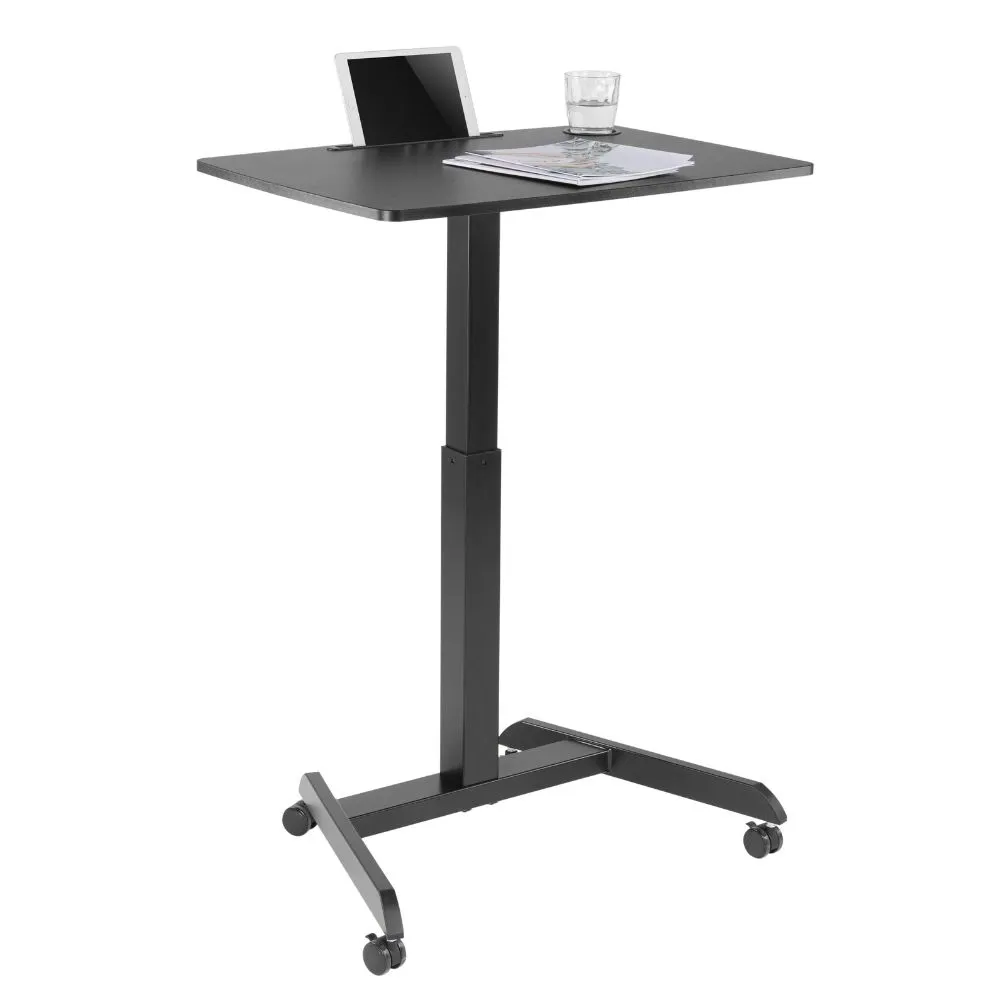 שולחן אישי נייד מתכוונן בגובה Lumi Legend / Brateck FWS07-6 Black - יבואן רשמי