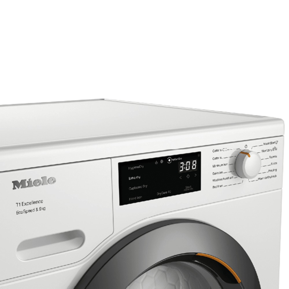 מייבש כביסה פתח חזית 9 ק"ג Miele TED645 - צבע לבן - K.B.V