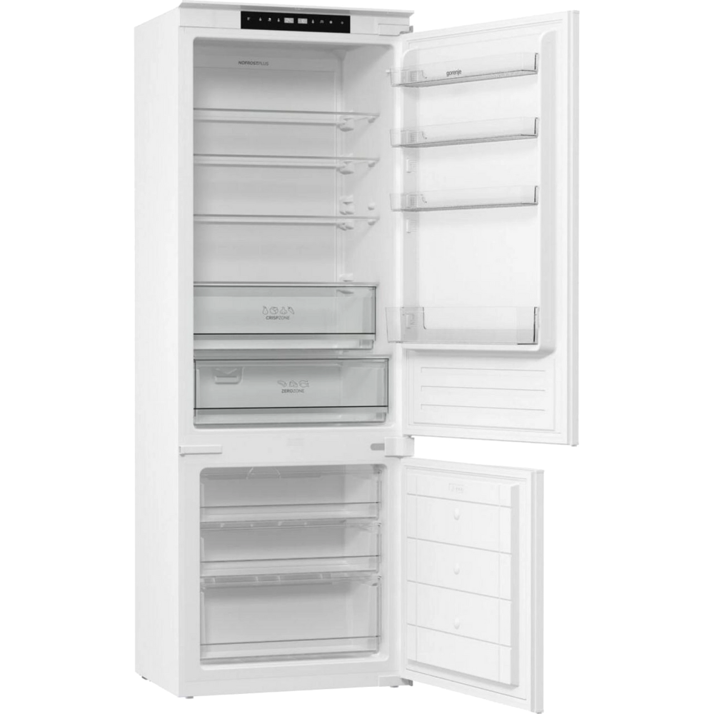 מקרר אינטגרלי מקפיא תחתון 341 ליטר 70 ס"מ Gorenje NRKI619EA3 No Frost Plus - יבואן רשמי