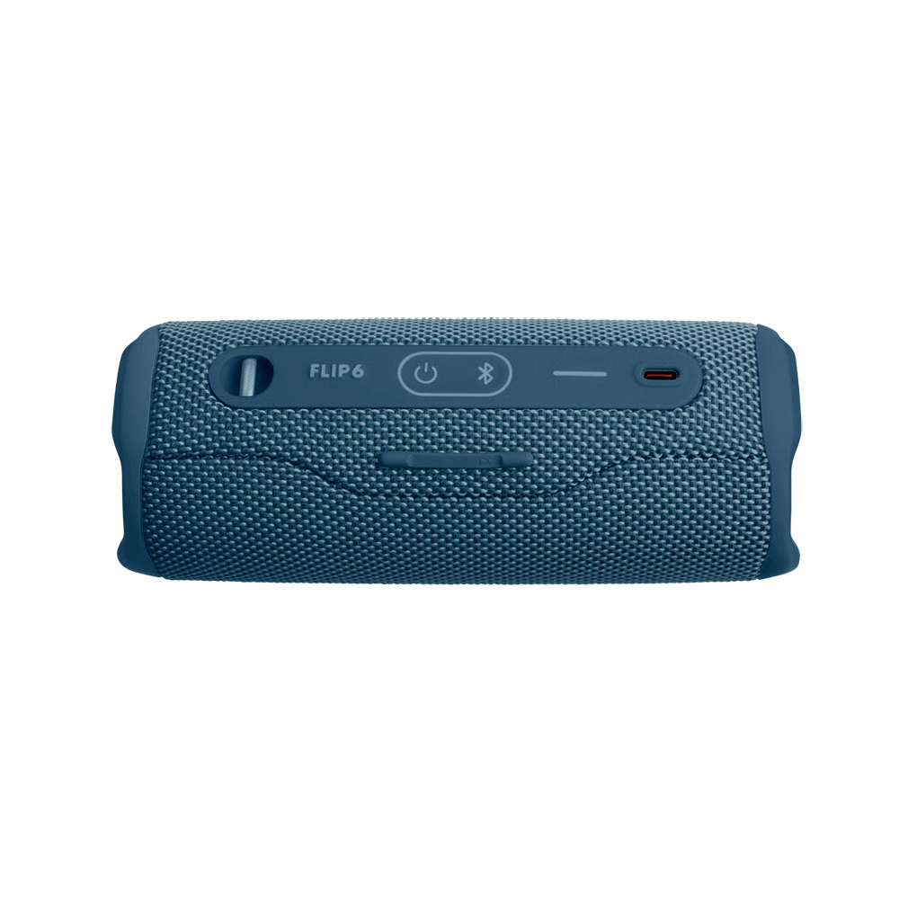 רמקול נייד אלחוטי JBL Flip 6 - צבע כחול - K.B.V