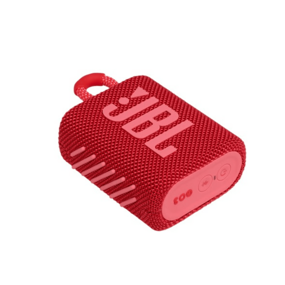 רמקול אלחוטי דגם JBL GO 3 - צבע אדום - K.B.V