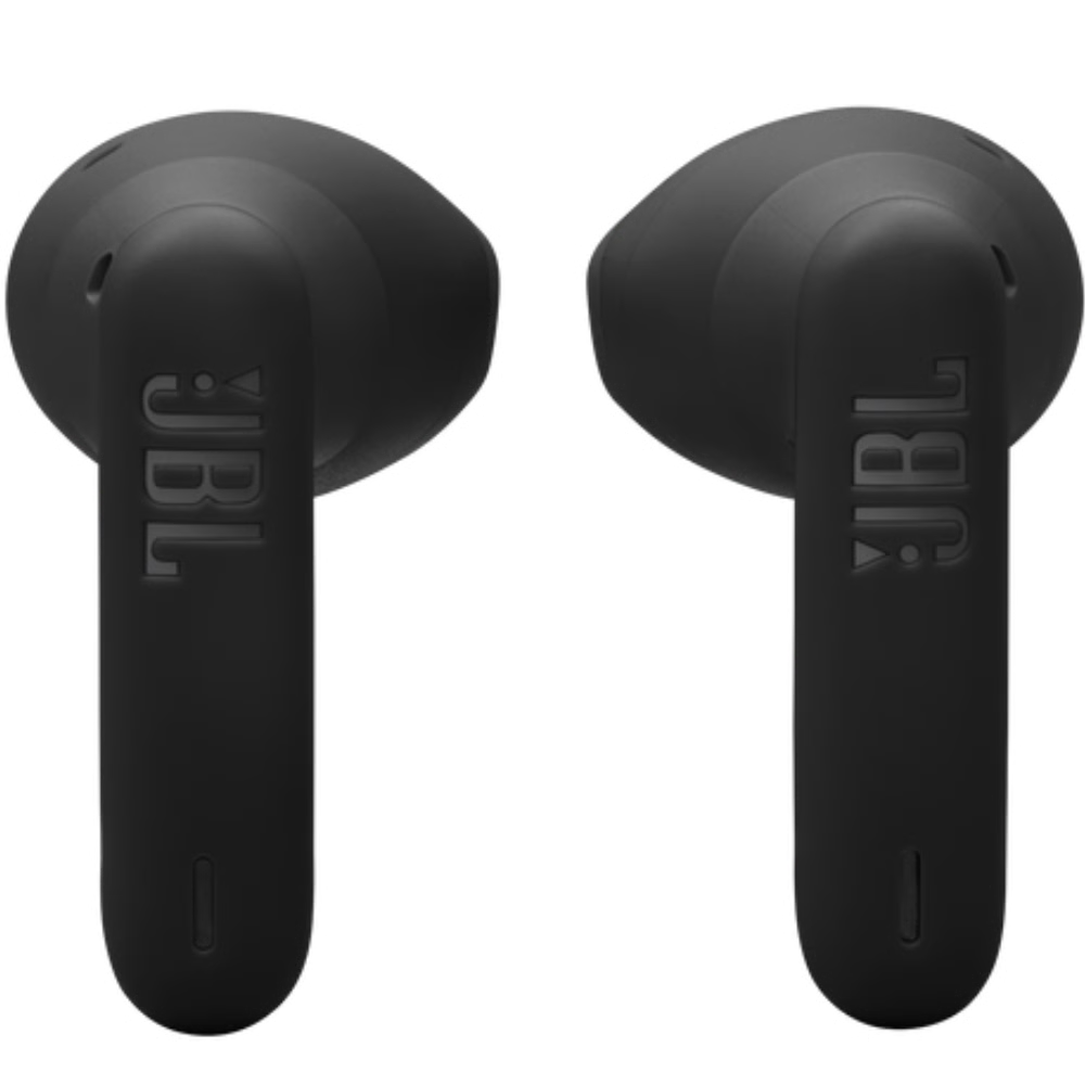 אוזניות אלחוטיות JBL Wave Flex 2 - צבע שחור שנה אחריות ע"י - יבואן הרשמי
