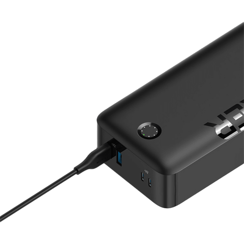 סוללת גיבוי Anker PowerCore 40,000mAh USB-C - צבע שחור - K.B.V