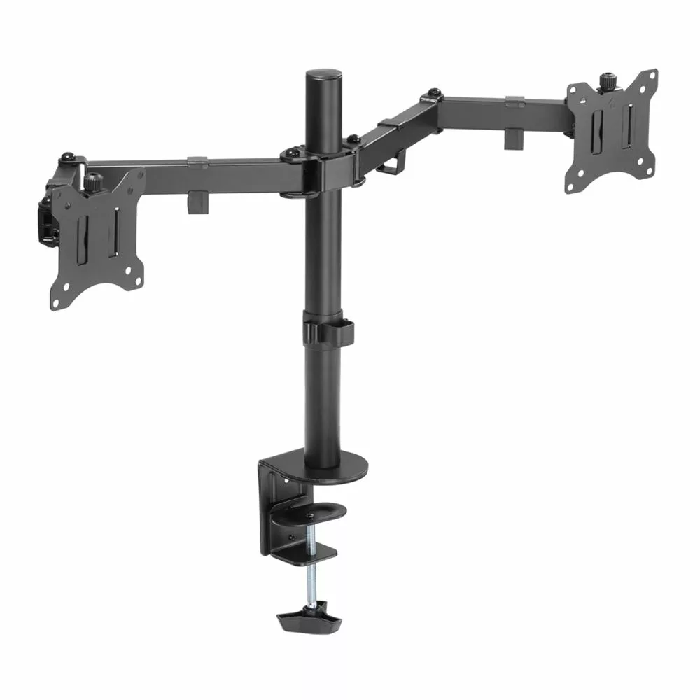 זרוע שולחנית דו מפרקית ל2 מסכי מחשב עד “32 Audio Line T-11 - יבואן רשמי