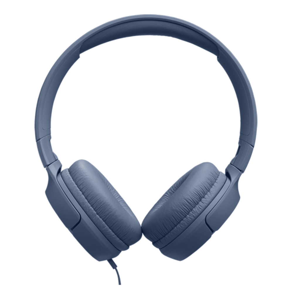 אוזניות קשת חוטיות JBL Tune 520C USB-C - צבע כחול - K.B.V