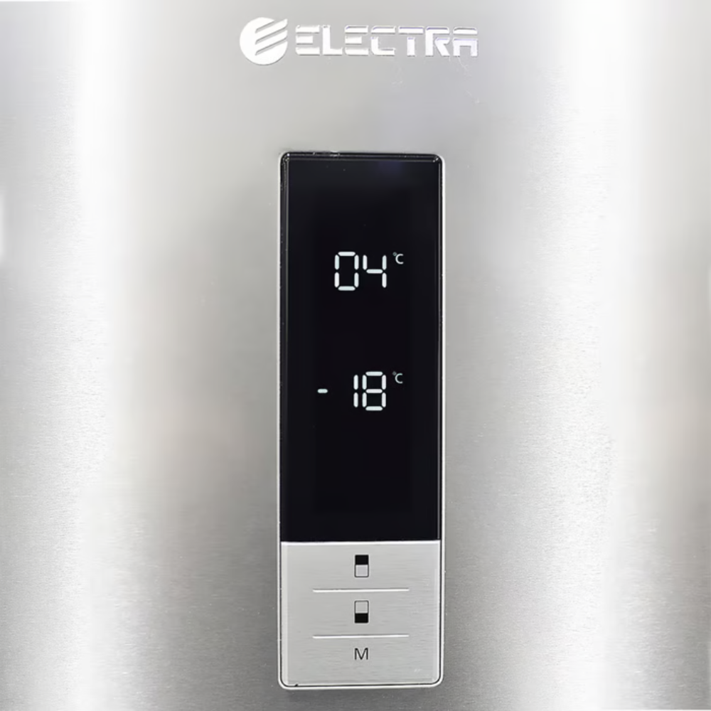 מקרר מקפיא תחתון 513 ליטר נטו Electra EL8663N - גימור נירוסטה אחריות ע"י - יבואן הרשמי