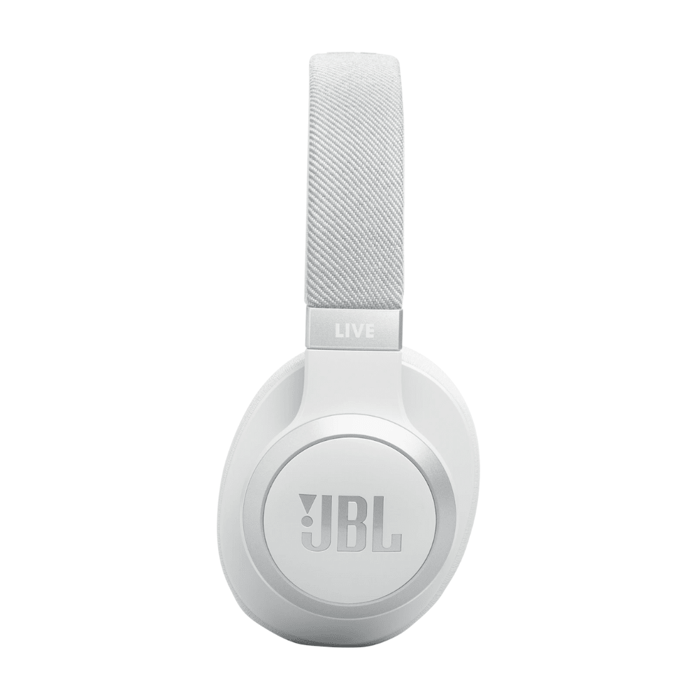 אוזניות קשת אלחוטיות JBL Live 770NC -צבע לבן - K.B.V