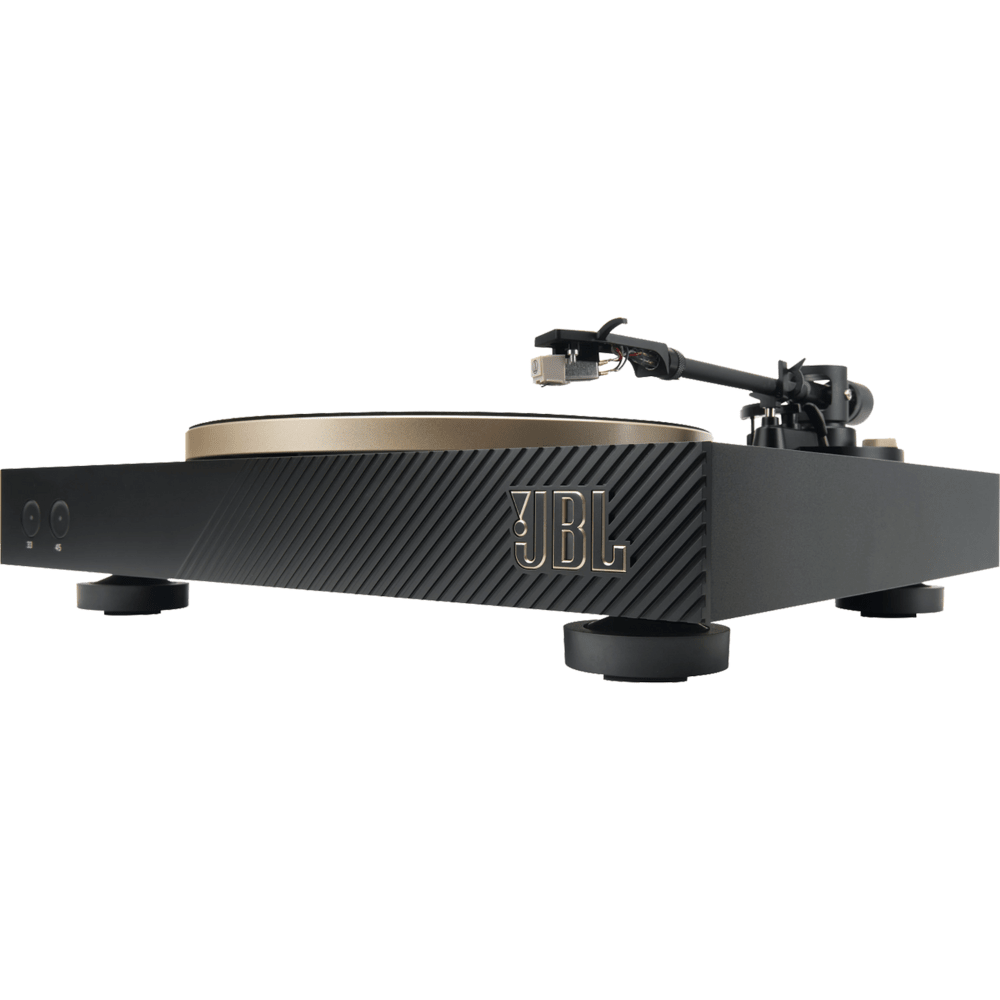 פטיפון מקצועי אלחוטי JBL Spinner Bluetooth - צבע זהב ושחור - K.B.V