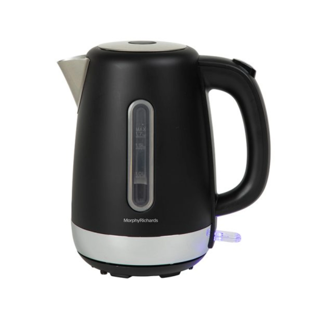 קומקום חשמלי MorphyRichards 100142 - צבע שחור - יבואן רשמי