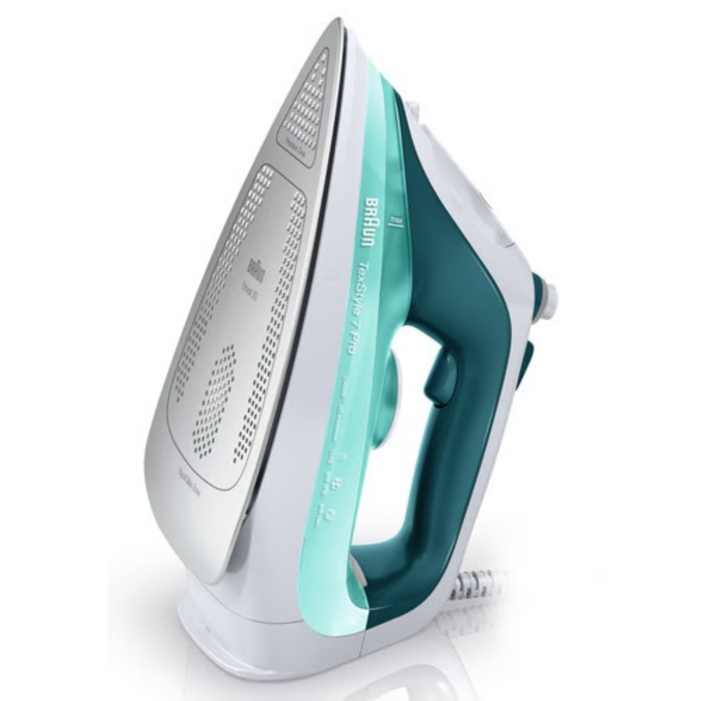 מגהץ אדים בראון תכלת דגם BRAUN IS7042GR- אחריות ברימאג - יבואן רשמי