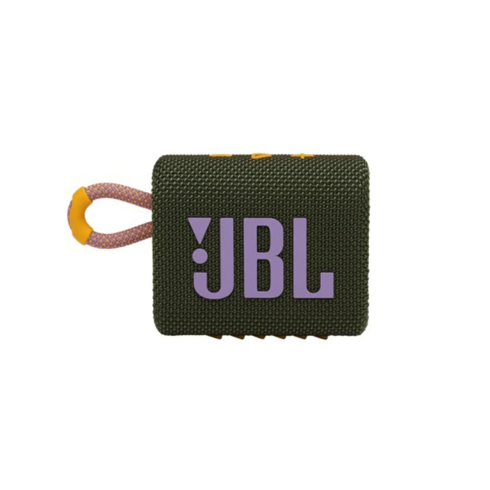 רמקול אלחוטי דגם JBL GO 3 - צבע ירוק - K.B.V