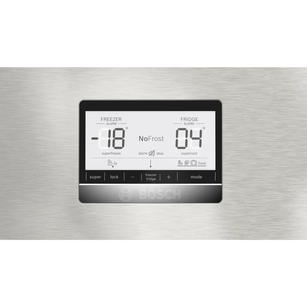 מקרר מקפיא תחתון – 631 ליטר Bosch דגם KGN86AI4PL נירוסטה - יבואן רשמי
