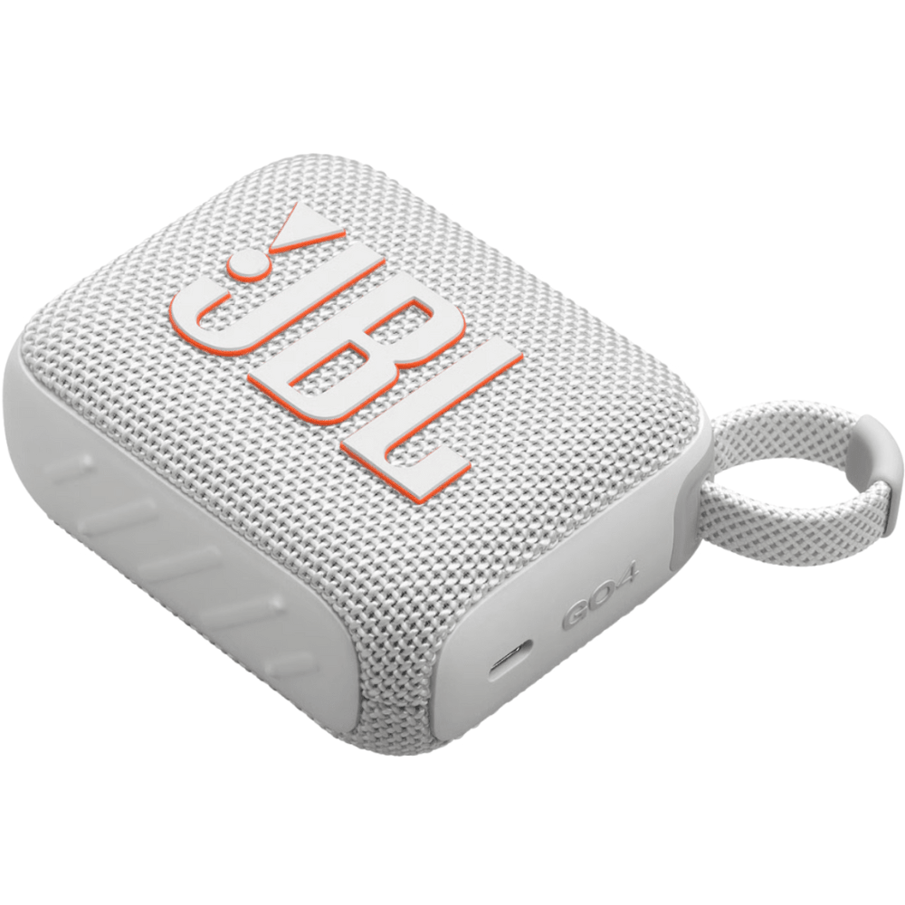 רמקול אלחוטי JBL GO 4 IP67 4.2W - צבע לבן - K.B.V