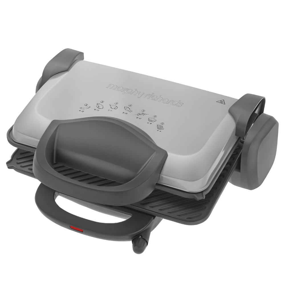 טוסטר לחיצה גריל ענק 4 פרוסות נירוסטה דגם Morphy Richards 44783 - K.B.V