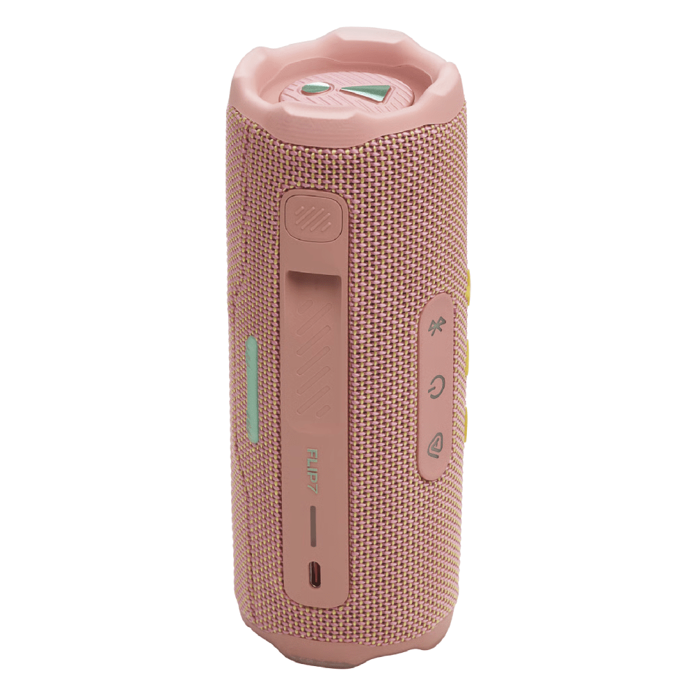 רמקול Bluetooth אלחוטי נייד JBL Flip 7 - צבע ורוד - K.B.V