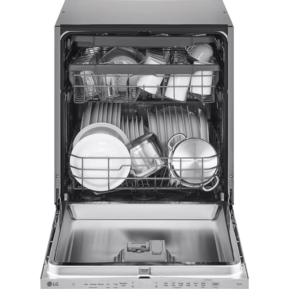 מדיח כלים רחב אינטגרלי מלא 14 מערכות כלים LG DBC513TS - K.B.V