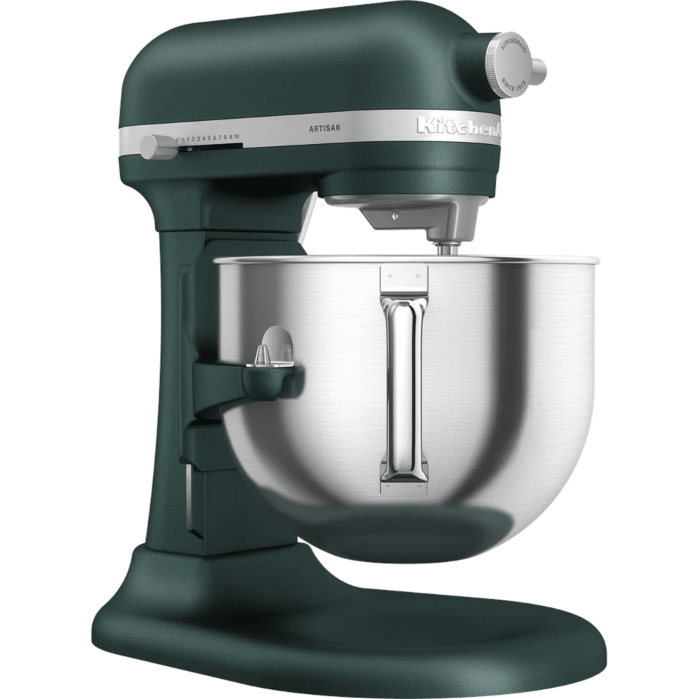 מיקסר עם קערת נירוסטה 6.6 ליטר KitchenAid Plus 5KSM70SHXEPP - צבע ירוק בקבוק - K.B.V