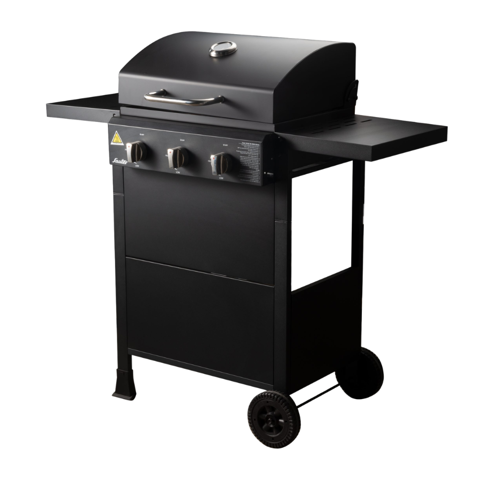 גריל גז 3 מבערים סאוטר SAUTER BBQS3210 שחור