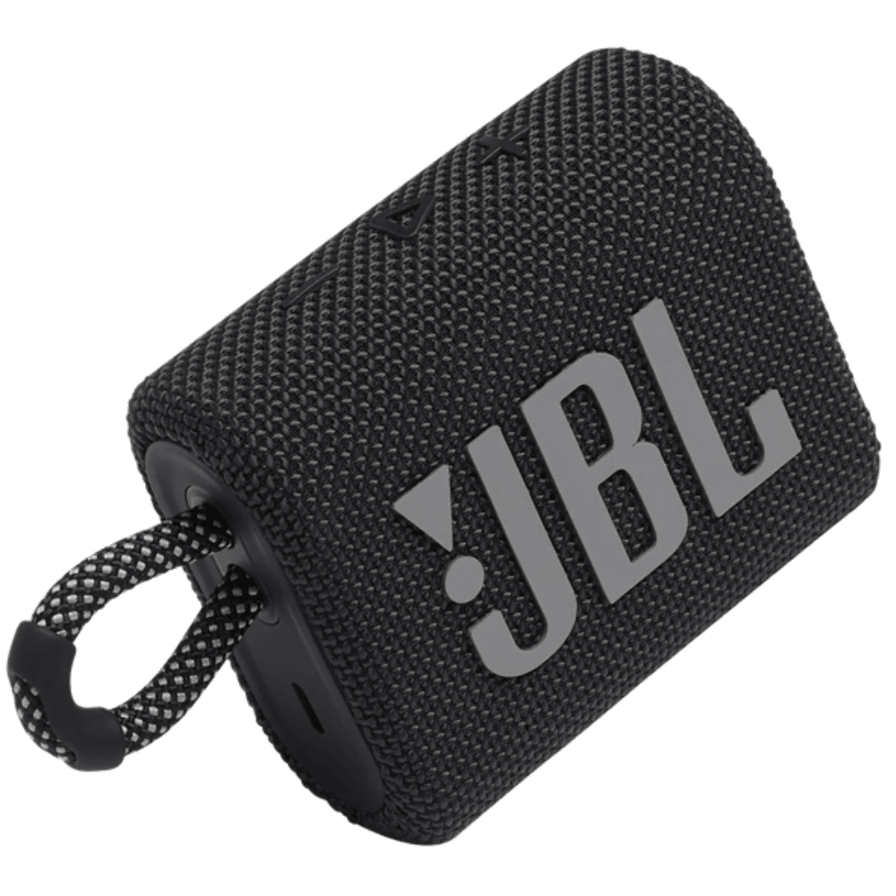 רמקול אלחוטי דגם JBL GO 3 - צבע שחור - K.B.V