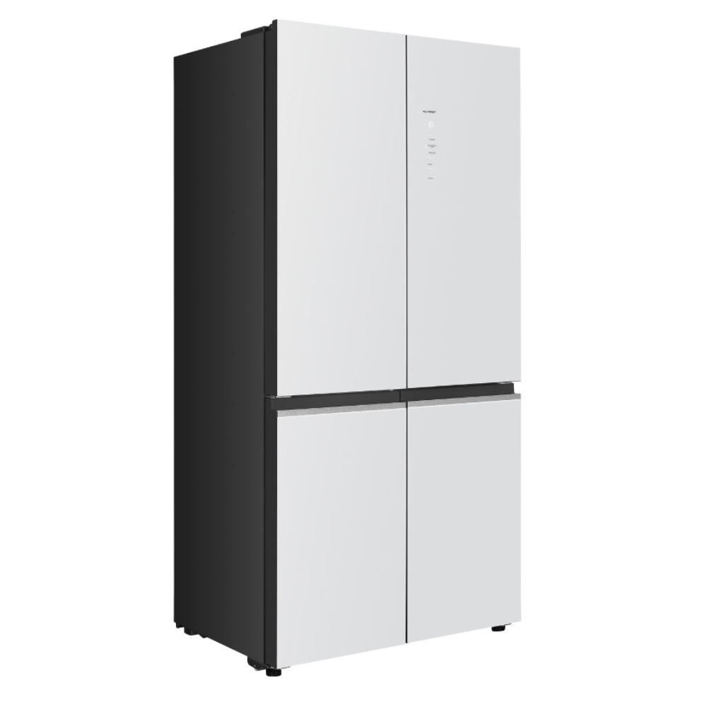 מקרר 4 דלתות 600 ליטר Fujicom פוג'יקום דגם FJ-NF815W זכוכית לבנה - יבואן רשמי